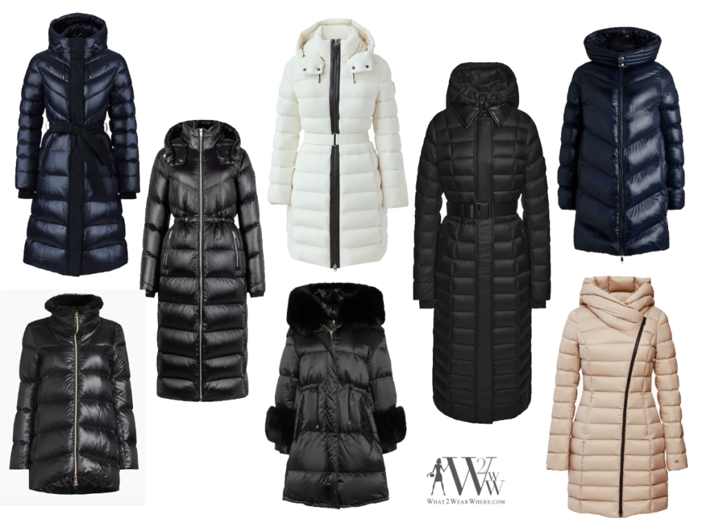 What to wear in winter?  Karen Klopp picks best puffer coats for the season. 